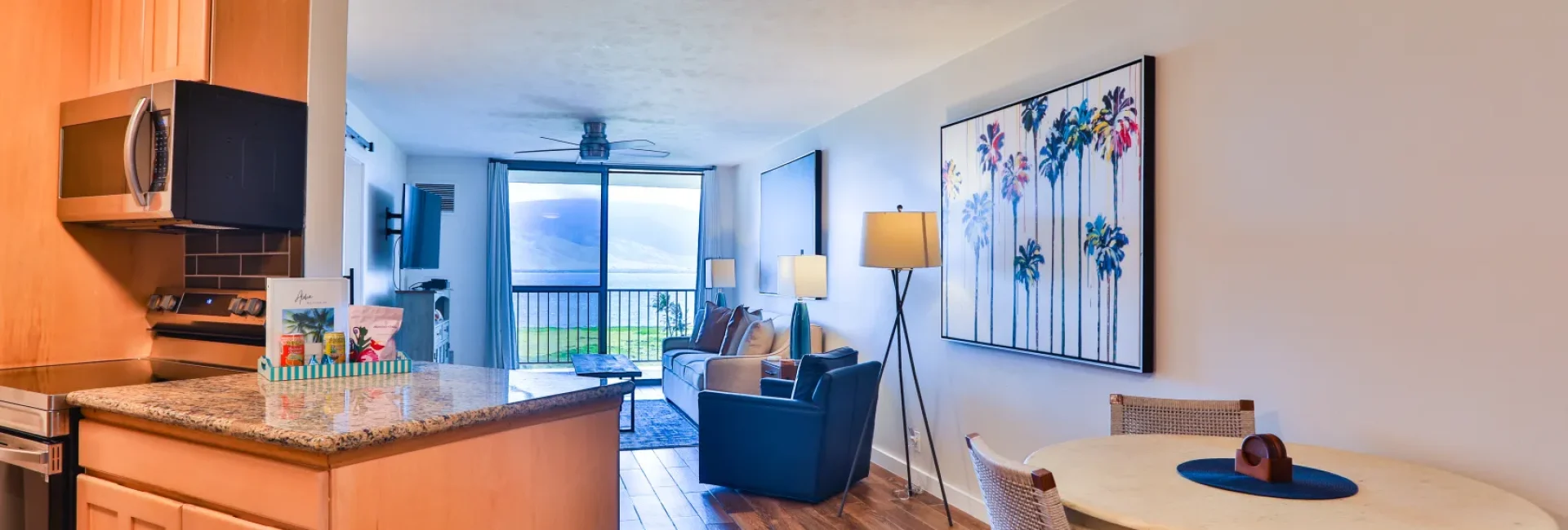 Newly updated Kauhale Makai 610 1 bedroom top floor